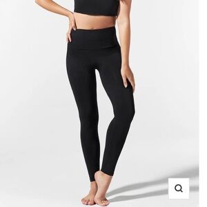 Blanqi Black Hipster Support Leggings S